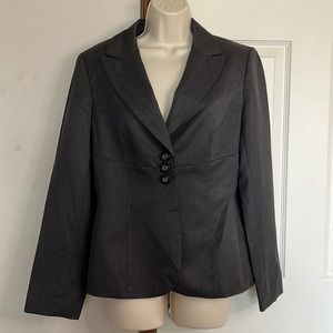 JONES NEW YORK | Suit Jacket | Size 10 | Dark Gray